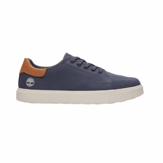 EMERSON STREETLOW LACE UP SNEAKERDARK BLUE CANVAS